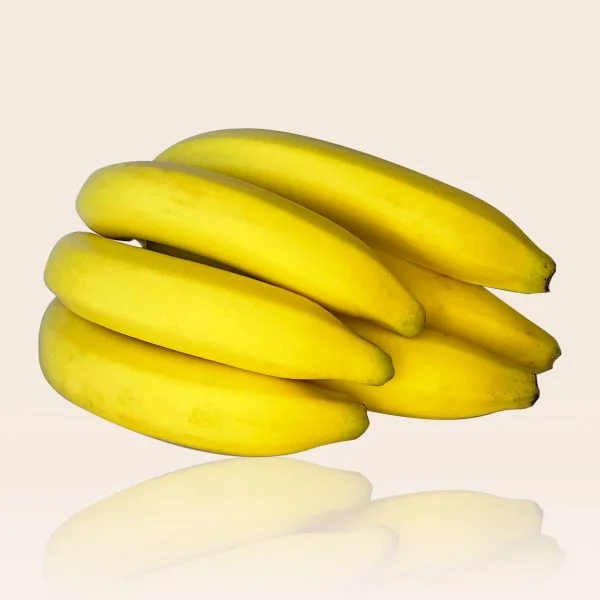 Švieži bananai, vaisiai į namus